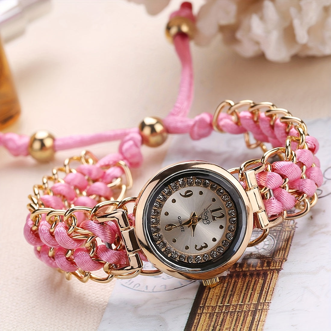 Relógio Feminino Quartzo — detalhe 4 das peças do conjunto
