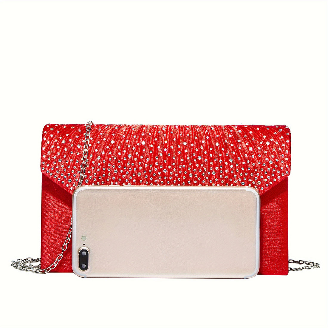 Clutch de Festa com Brilho — detalhe 6 das peças do conjunto