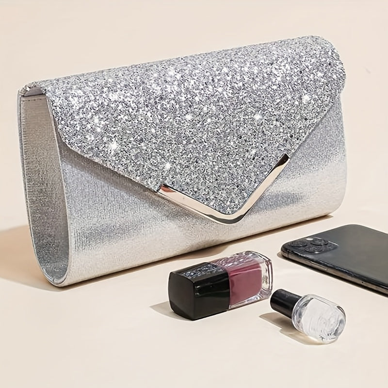 Clutch Feminina Strass — detalhe 1 das peças do conjunto