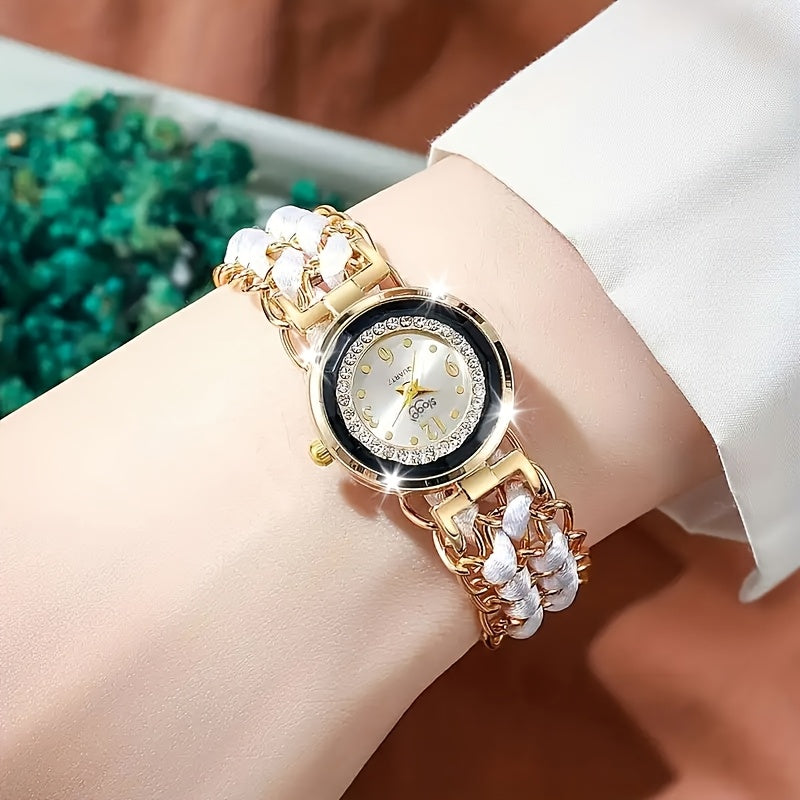 Relógio Feminino Quartzo — detalhe 2 das peças do conjunto
