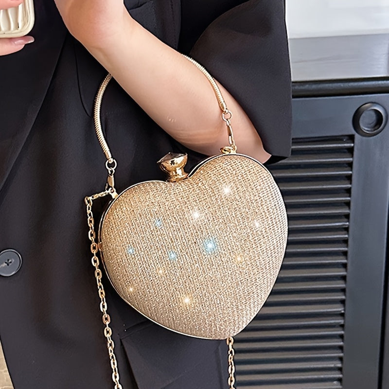 Clutch Feminina Coração — detalhe 5 das peças do conjunto