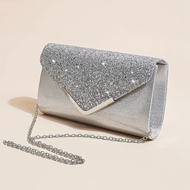 Clutch Feminina Strass — detalhe 2 das peças do conjunto
