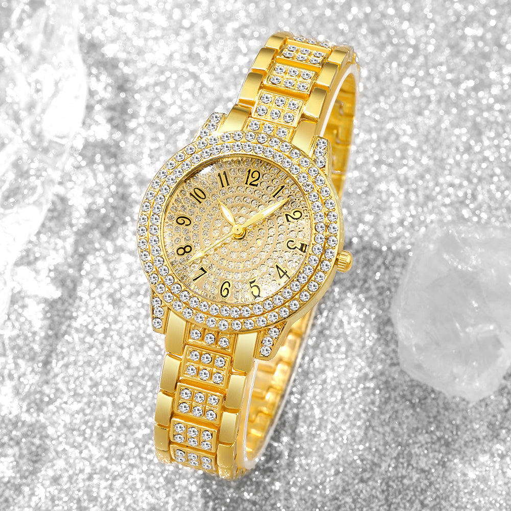 Relógio Feminino Quartzo Elegante — detalhe 2 das peças do conjunto