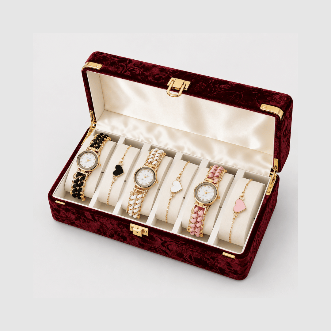 Relógio Feminino Quartzo da Moriah Joias com pulseira