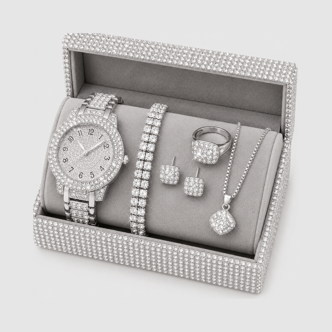 Relógio Feminino Quartzo Elegante da Moriah Joias com pulseira