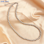 Colar de Pérolas Dourado 4/6/8/10 mm – Elegância Clássica para o Dia a Dia e Festas