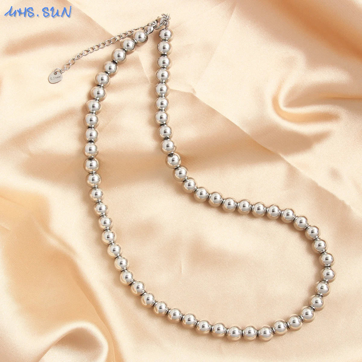 Colar de Pérolas Dourado 4/6/8/10 mm – Elegância Clássica para o Dia a Dia e Festas