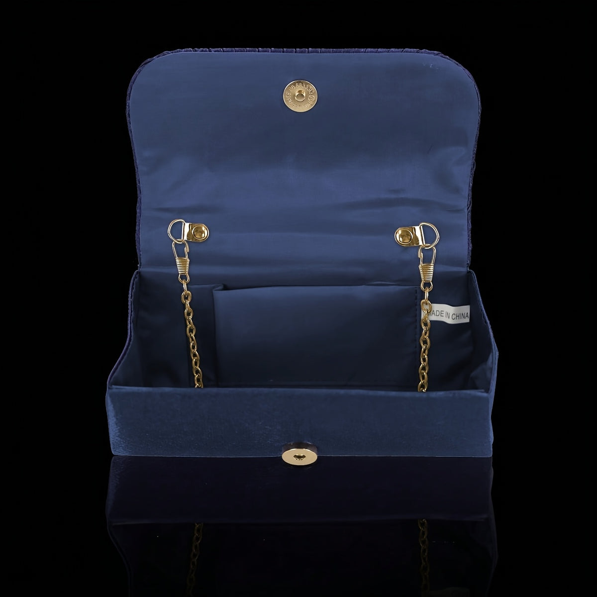Clutch de Strass para Festa — detalhe 6 das peças do conjunto