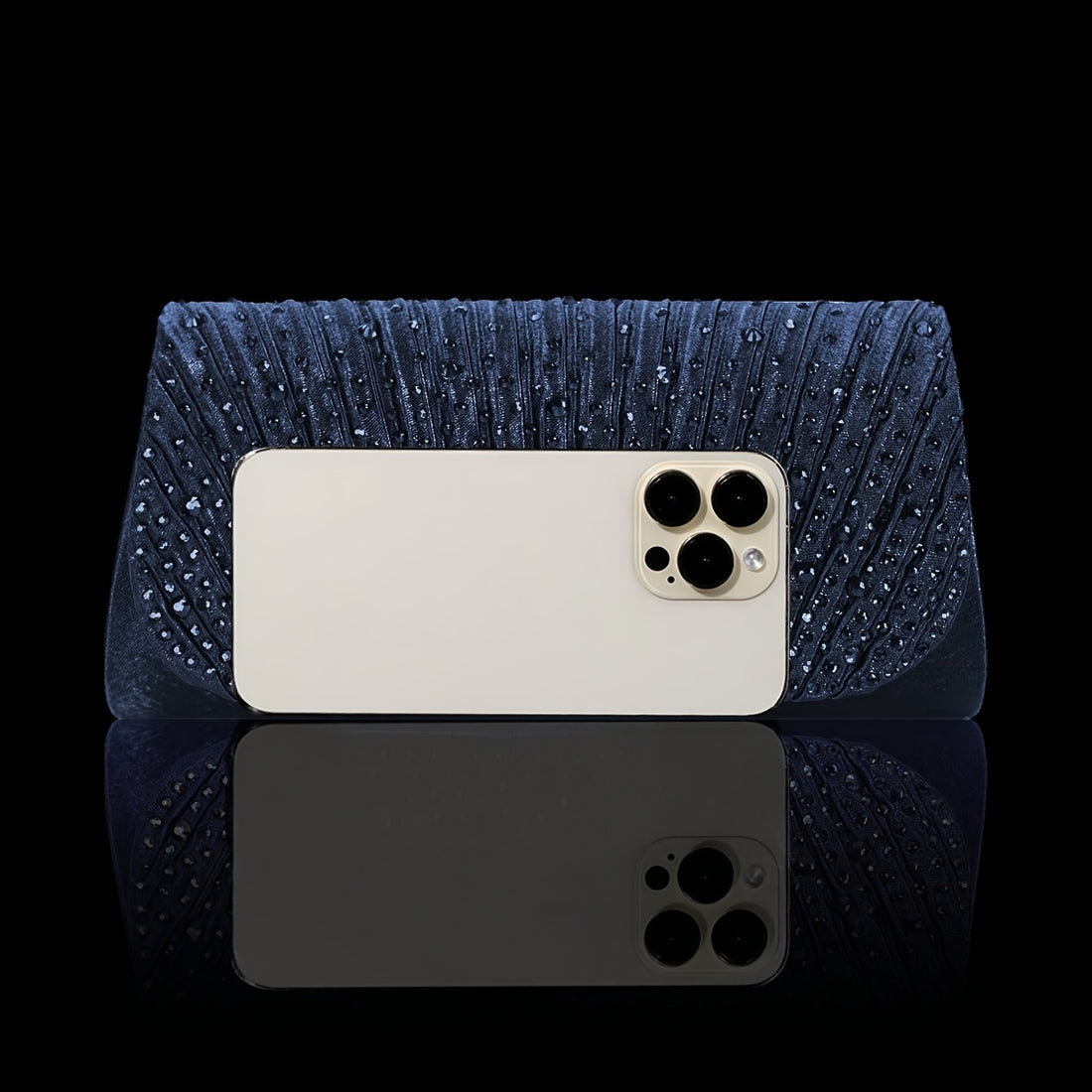 Clutch de Strass para Festa — detalhe 7 das peças do conjunto
